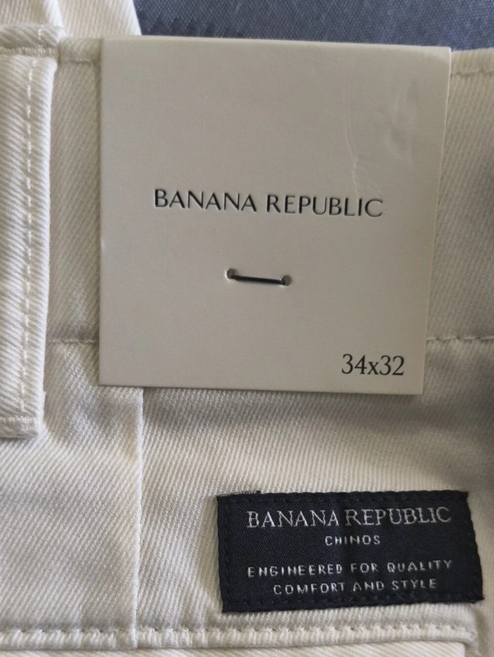 Banana Republic Athletic Slim Stretch Chino 34W x 32L